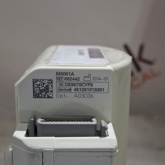 Philips M3001A-A03C06 Masimo SpO2, NIBP, ECG, Temp, IBP MMS Module