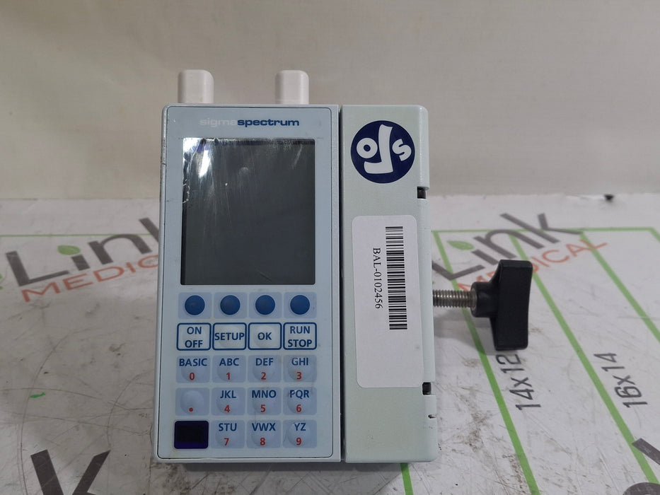 Baxter Sigma Spectrum with A/B/G/N Battery Infusion Pump
