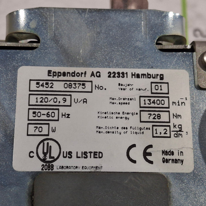 Eppendorf MiniSpin Centrifuge