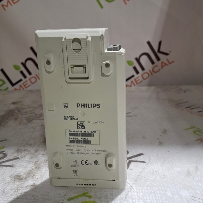 Philips M3001A-A03C06 Masimo SpO2, NIBP, ECG, Temp, IBP MMS Module