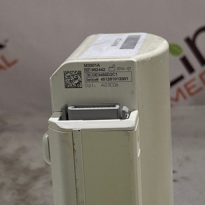 Philips M3001A-A03C06 Masimo SpO2, NIBP, ECG, Temp, IBP MMS Module