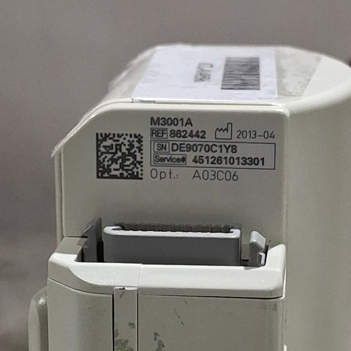 Philips M3001A-A03C06 Masimo SpO2, NIBP, ECG, Temp, IBP MMS Module
