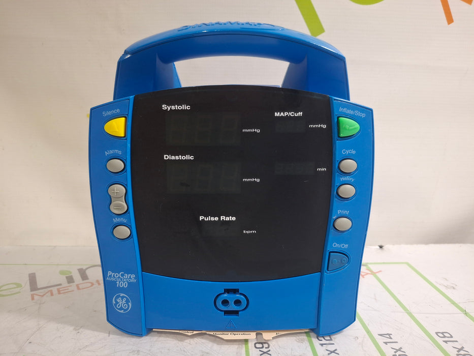 GE Healthcare Dinamap ProCare 120 Vital Signs Monitor