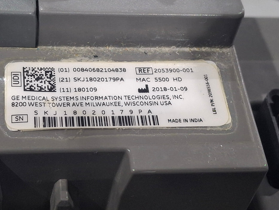 GE Healthcare MAC 5500 HD ECG with CAM Module