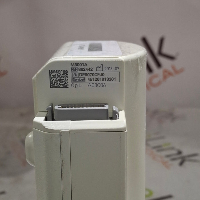 Philips M3001A-A03C06 Masimo SpO2, NIBP, ECG, Temp, IBP MMS Module