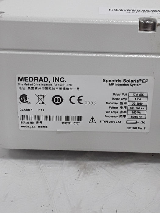 Medrad Spectris Solaris Battery Charger