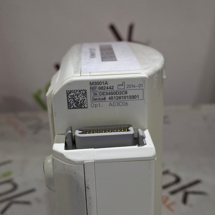 Philips M3001A-A03C06 Masimo SpO2, NIBP, ECG, Temp, IBP MMS Module