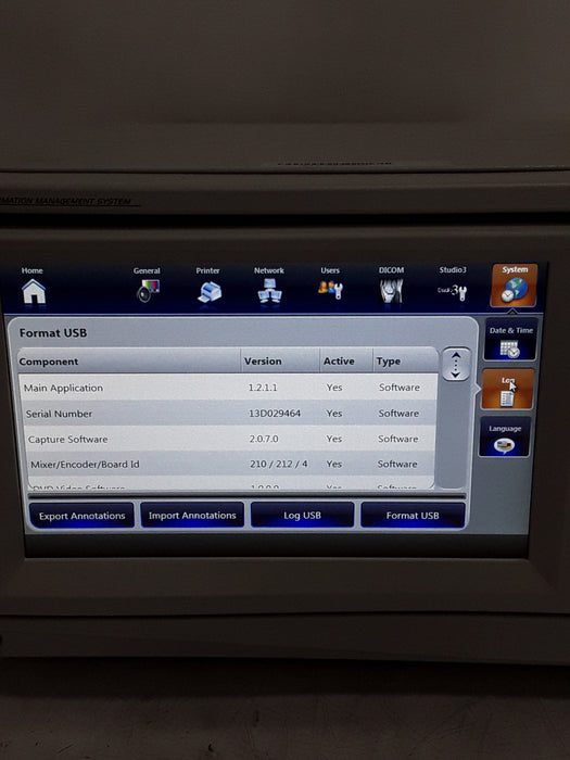 Stryker SDC3 240 060 100 Image Management System
