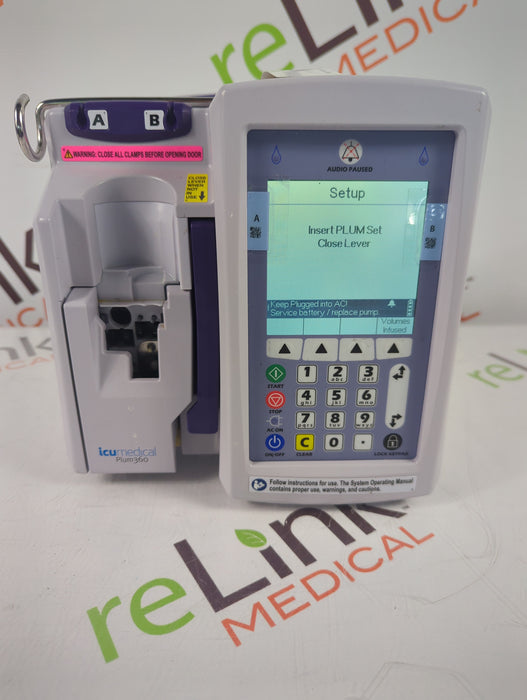Hospira / ICU Medical Plum 360 Infusion Pump
