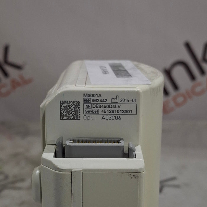 Philips M3001A-A03C06 Masimo SpO2, NIBP, ECG, Temp, IBP MMS Module