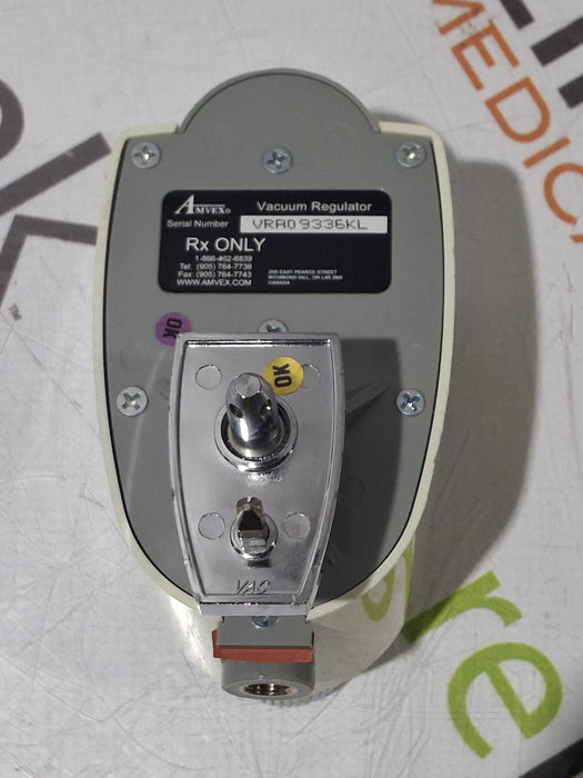 Amvex Vacuum Regulator