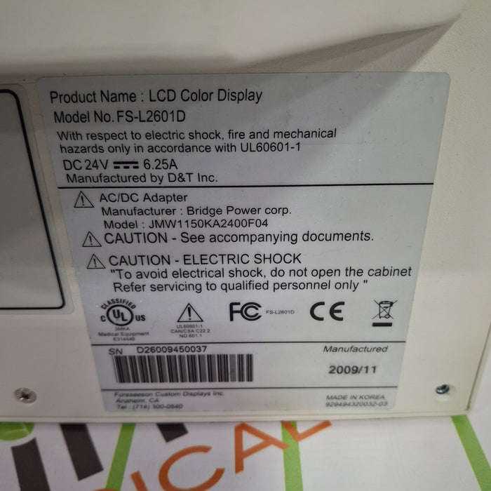 Foreseeson Custom Displays FS-L2601D 26" LCD Color Display