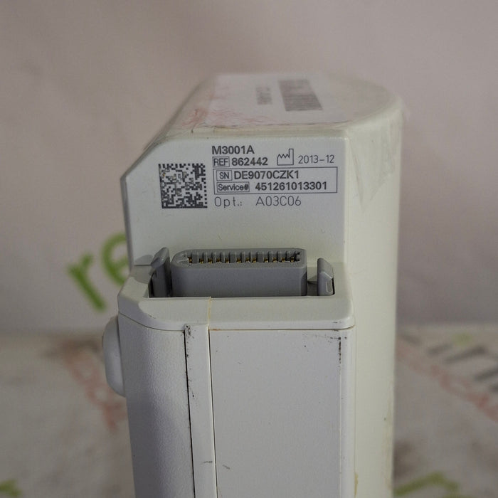 Philips M3001A-A03C06 Masimo SpO2, NIBP, ECG, Temp, IBP MMS Module
