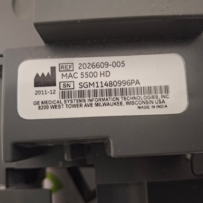 GE Healthcare MAC 5500 HD ECG without CAM Module