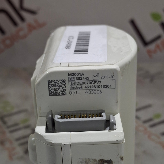 Philips M3001A-A03C06 Masimo SpO2, NIBP, ECG, Temp, IBP MMS Module