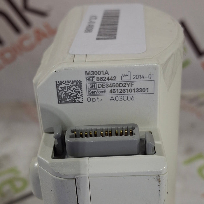 Philips M3001A-A03C06 Masimo SpO2, NIBP, ECG, Temp, IBP MMS Module