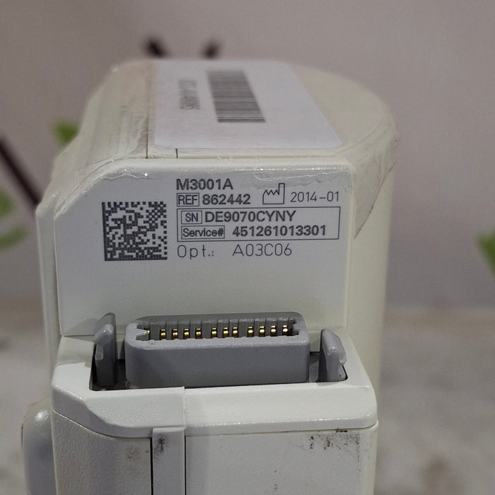 Philips M3001A-A03C06 Masimo SpO2, NIBP, ECG, Temp, IBP MMS Module
