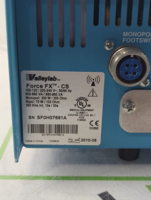 Covidien Force FX-CS Electrosurgical Unit