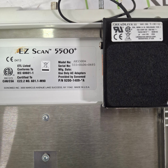 Sonomed Escalon E-Z Scan AB5500+ Ophthalmic Ultrasound