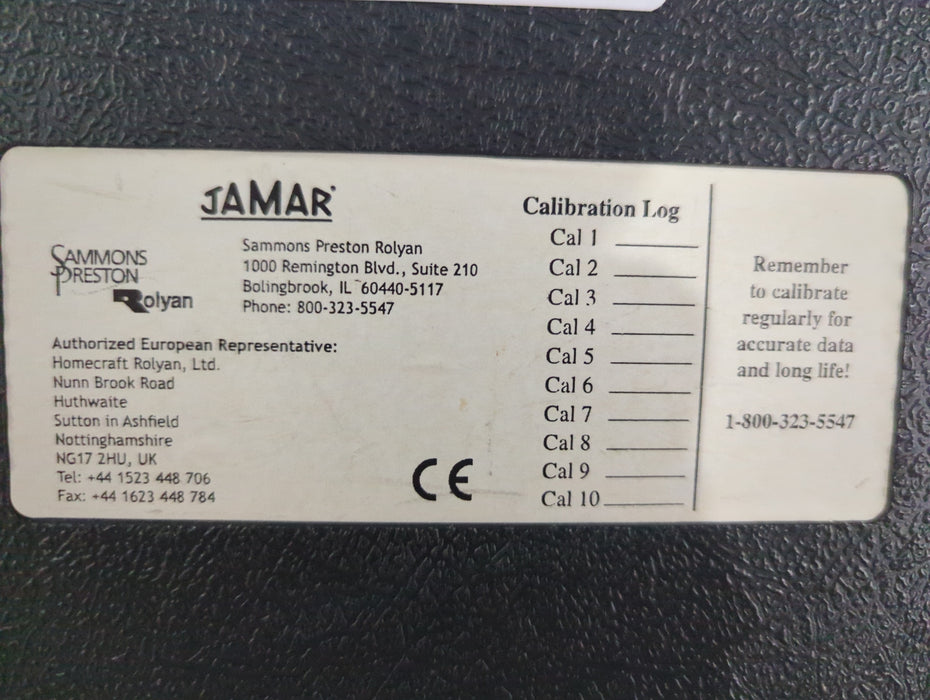 Sammons Preston Jamar Hydraulic Hand Dynamometer