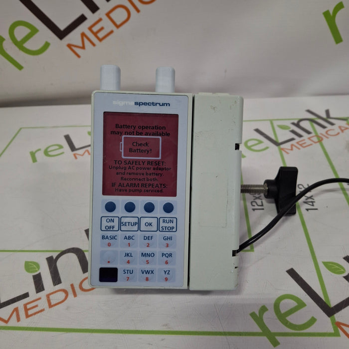 Baxter Sigma Spectrum with A/B/G/N Battery Infusion Pump