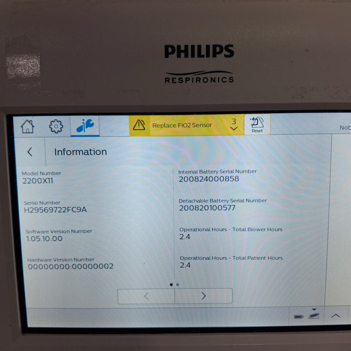 Philips Trilogy EV300 Ventilator