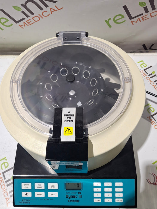 Clay Adams Dynac III Centrifuge