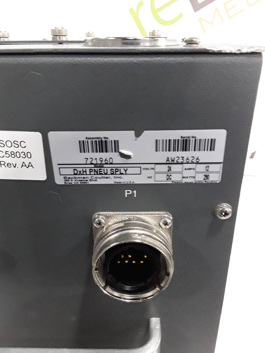 Beckman Coulter 721960 ASSY, DXH Pneumatic Supply Module