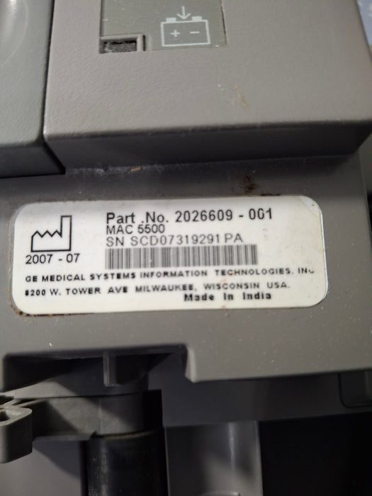 GE Healthcare MAC 5500 ECG with CAM Module