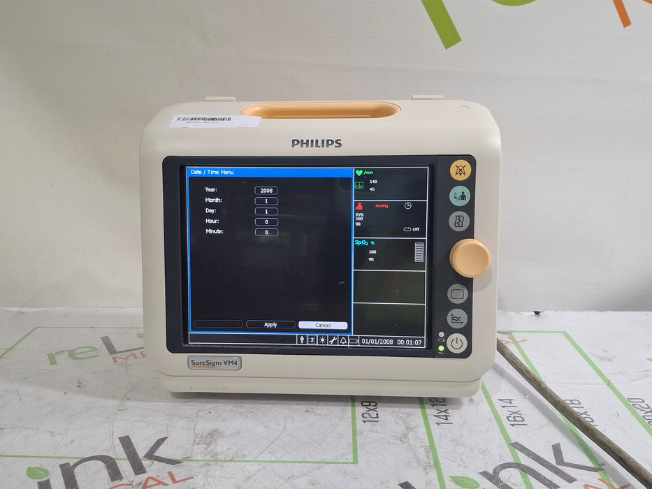 Philips SureSigns VM4 Vital Signs Monitor