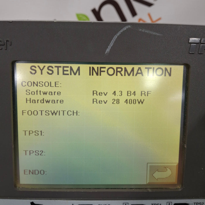 Stryker TPS Irrigation Console