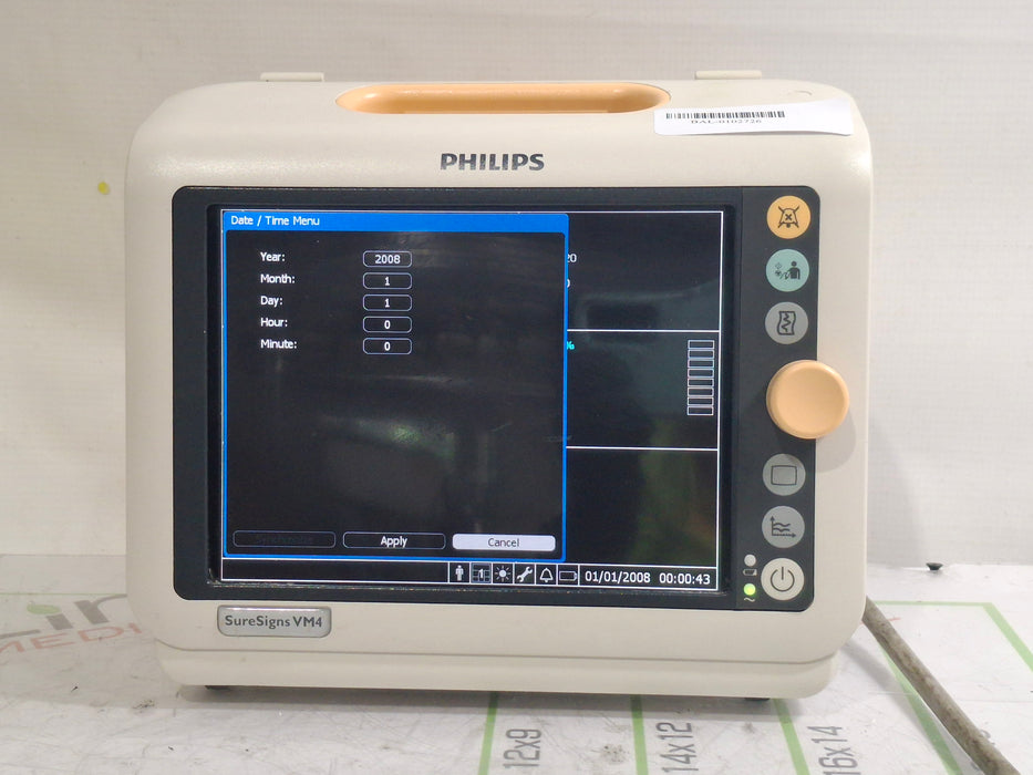Philips SureSigns VM4 Vital Signs Monitor