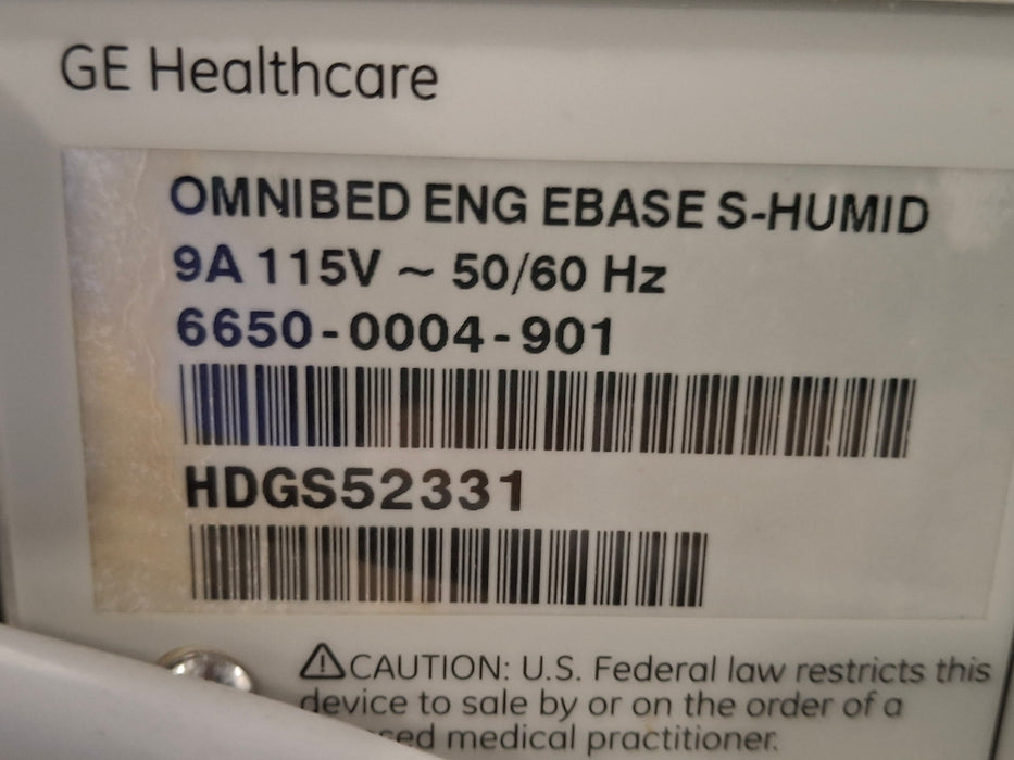 Datex-Ohmeda Giraffe Omnibed Infant Incubator/Warmer