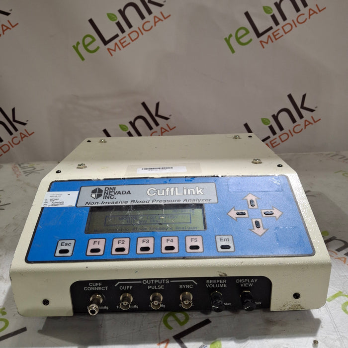 Dynatech DNI Nevada Fluke Cufflink Non-Invasive BP Analyzer