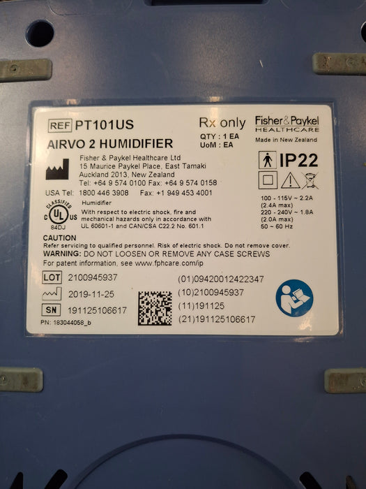 Fisher & Paykel Airvo 2 Humidified High Flow Therapy Unit