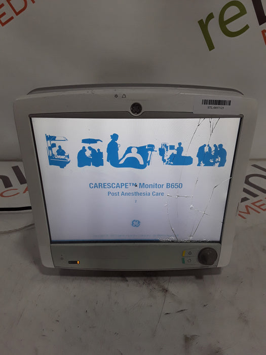 GE Healthcare Carescape B650 Post Anesthesia Care Patient Monitor