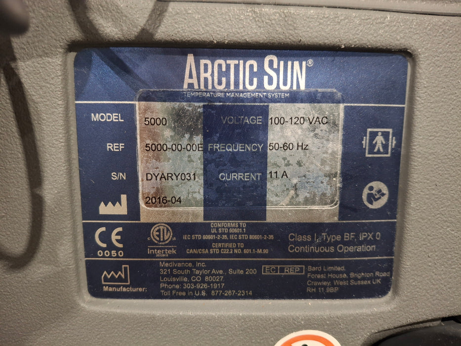 Medivance Arctic Sun 5000 Temperature Management System