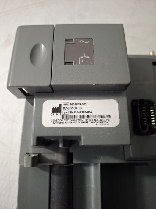 GE Healthcare MAC 5500 HD ECG with CAM Module