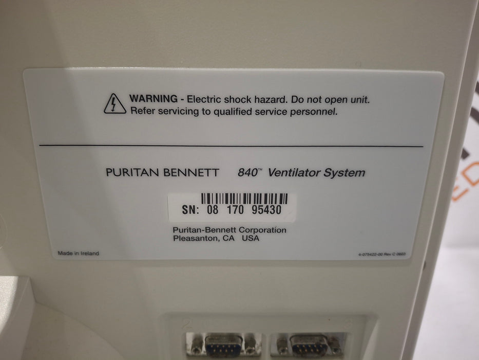 Puritan Bennett 840 Ventilator