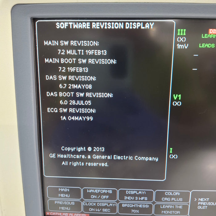 GE Healthcare Dash 4000 - GE/Nellcor SpO2 Patient Monitor