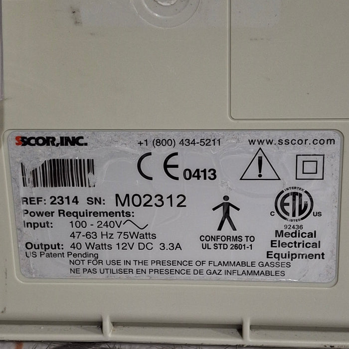 SSCOR, Inc. 2314 Portable Aspirator