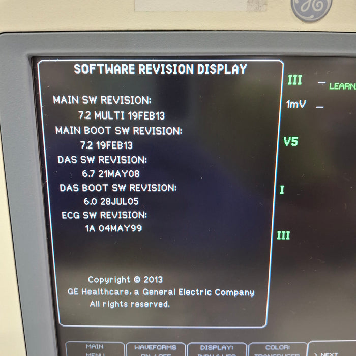 GE Healthcare Dash 4000 - GE/Nellcor SpO2 Patient Monitor