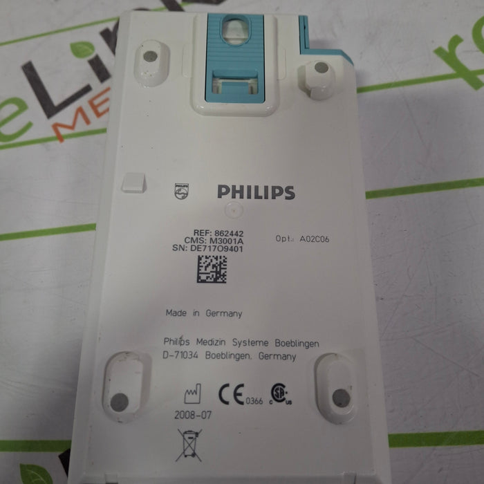 Philips M3001A-A02C06 OxiMax SpO2, NIBP, ECG, Temp, IBP MMS Module