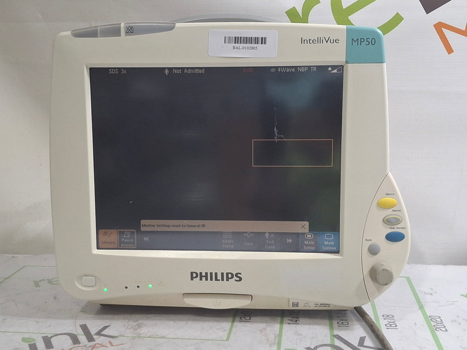 Philips IntelliVue MP50 Patient Monitor