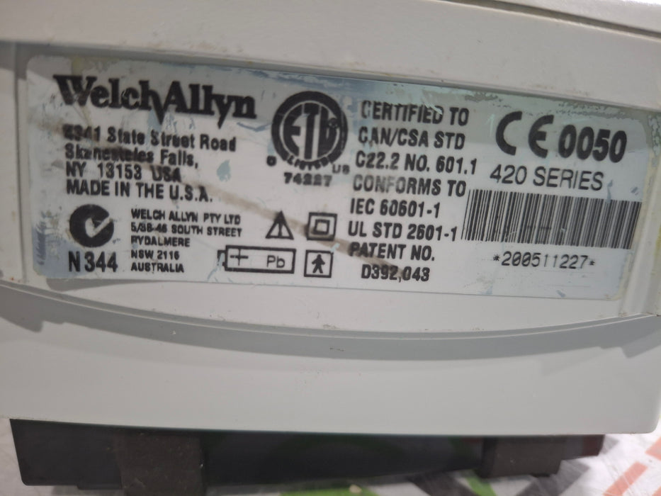 Welch Allyn Spot 420 - NIBP, Temp Vital Signs Monitor