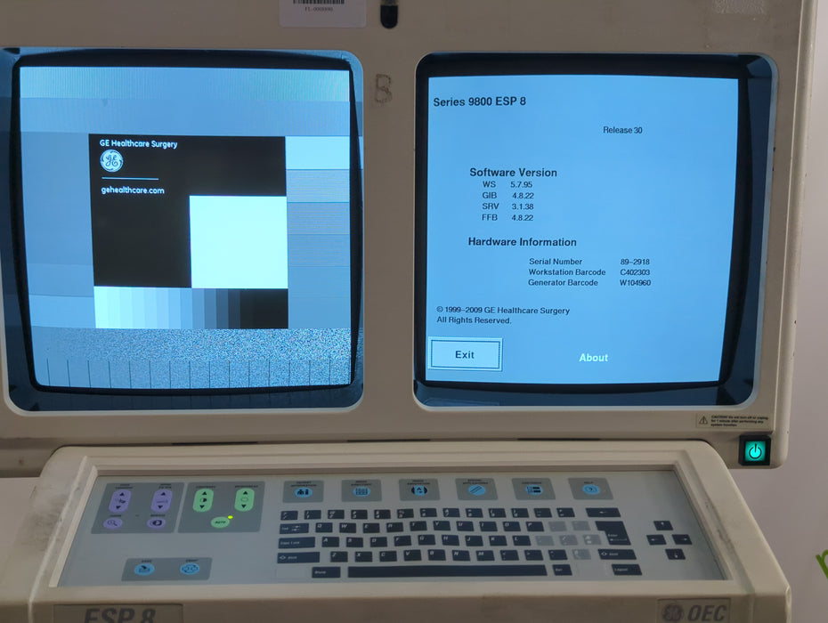OEC Medical Systems 9800 C-Arm