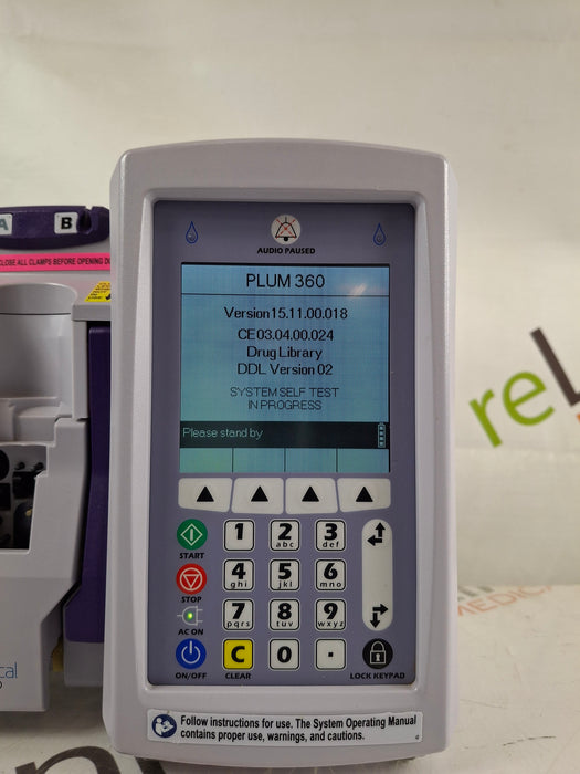 Hospira / ICU Medical Plum 360 Infusion Pump