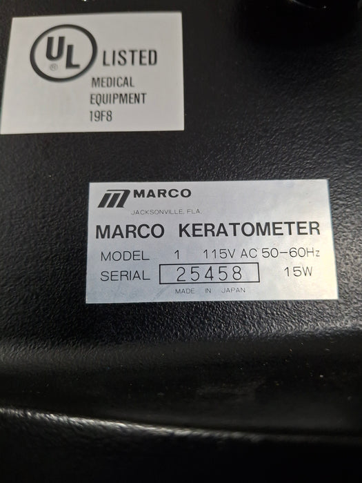Marco Model 1 Keratometer