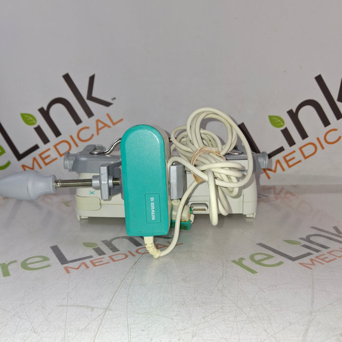 B. Braun Infusomat Space w/Pole Clamp & AC Adapter Infusion Pump