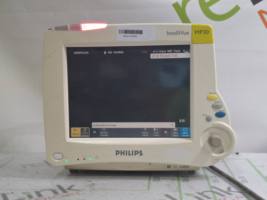 Philips IntelliVue MP30 Patient Monitor